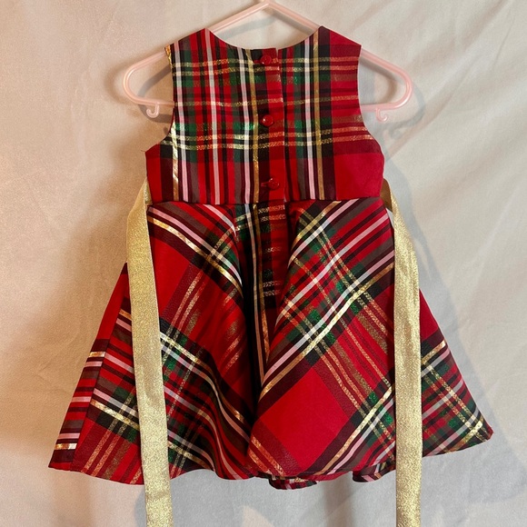 12 Months Christmas Holiday dress - Picture 4 of 6